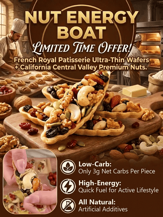 🌰Hand‑Made Astragalus Codonopsis Eight‑Treasure Nut Tart, Natural Mixed Nut Energy Tart-G$