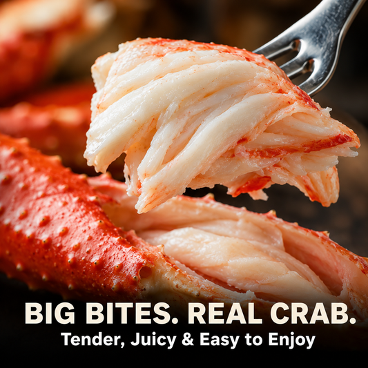 🦀Alaskan Red King Crab Legs | Wild‑Caught Bristol Bay Seafood-G$