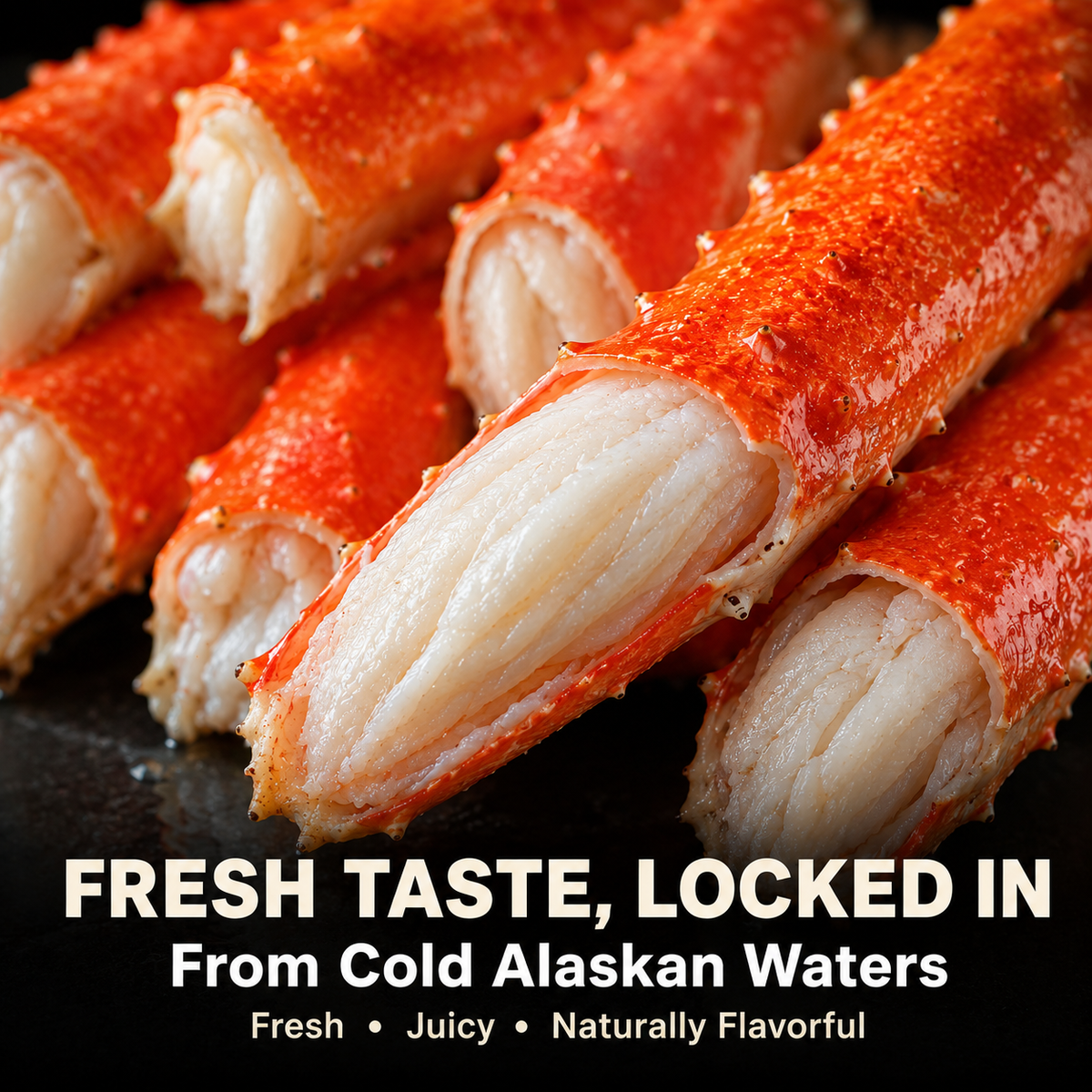 🦀Alaskan Red King Crab Legs | Wild‑Caught Bristol Bay Seafood-G$