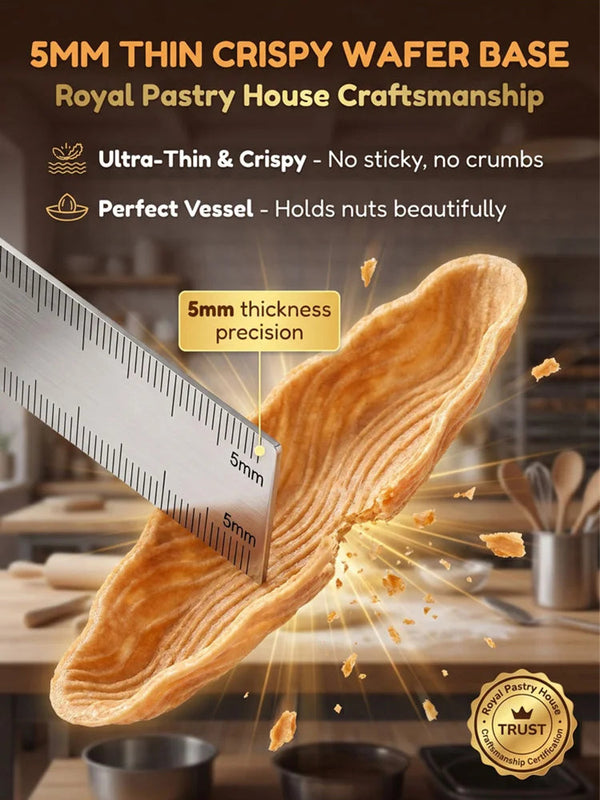 🌰Hand‑Made Astragalus Codonopsis Eight‑Treasure Nut Tart, Natural Mixed Nut Energy Tart-G$