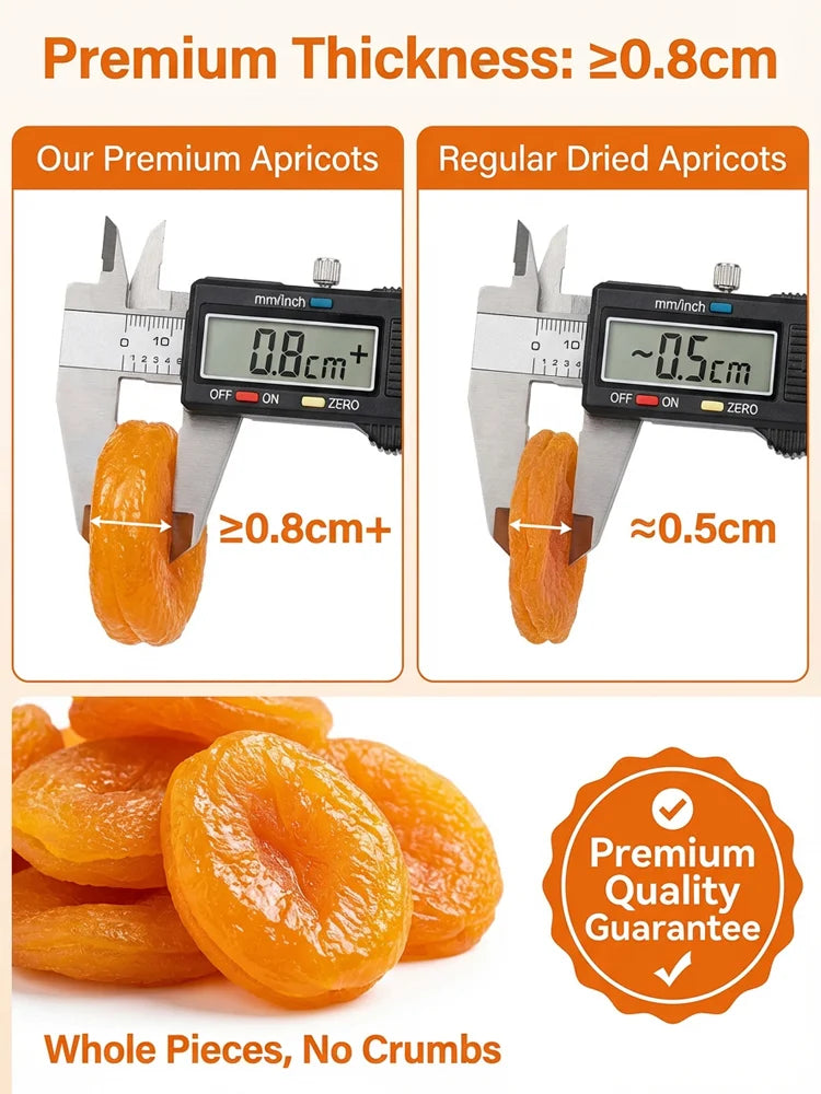 🍑Specialty California Valley Dried Apricots, Naturally Sweet Non‑GMO Dried Fruit-G$